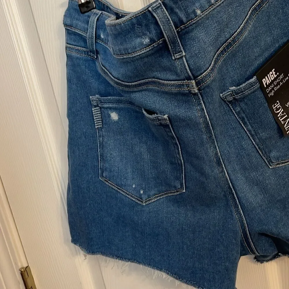 Paige DaniShort HighRise A-line short 31 NWOT - Picture 9 of 11